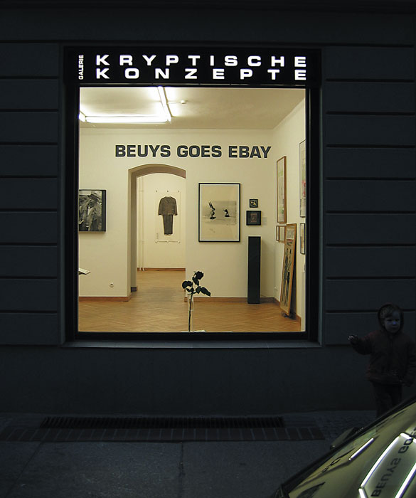 Kryptische Konzepte: Beuys goes eBay, Ausstellung
